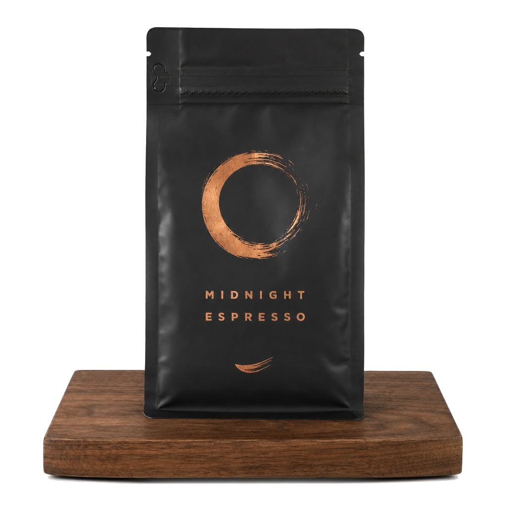 Midnight Shift dark roast coffee beans