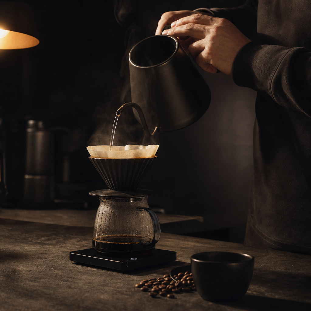 Single Origin After Hours pour over